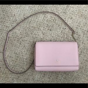 Light pink Kate Spade Crossbody bag